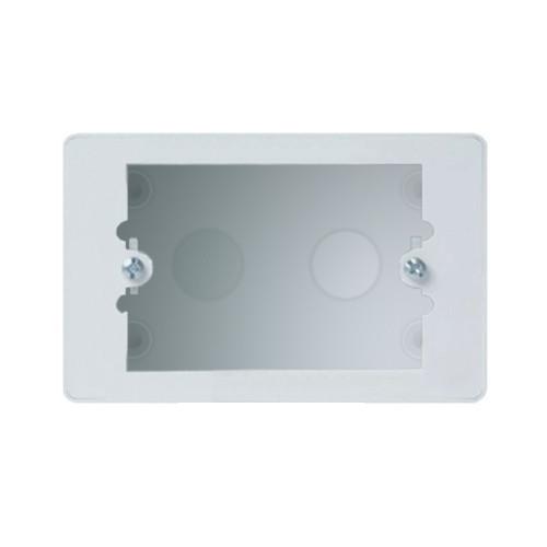 Cbi Pvc Surface Mount Wall Box Plastic - 50Mm X 100Mm