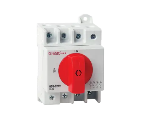 DC Double Pole Isolators - Din Rail Mount IP20