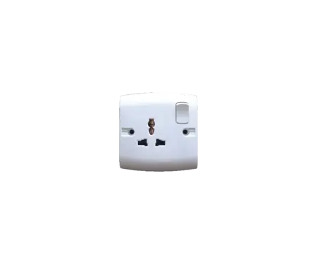1 Gang Mf Switched Socket