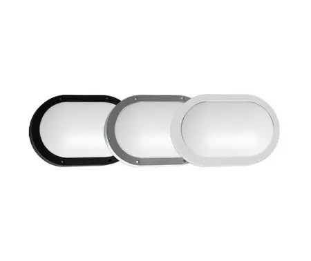 Led Elliptical Aluminium Bulkhead