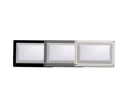 Led Rectangular Aluminium Bulkhead