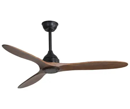 Elica 3 Blade Ceiling Fan Without Light Black/Wood
