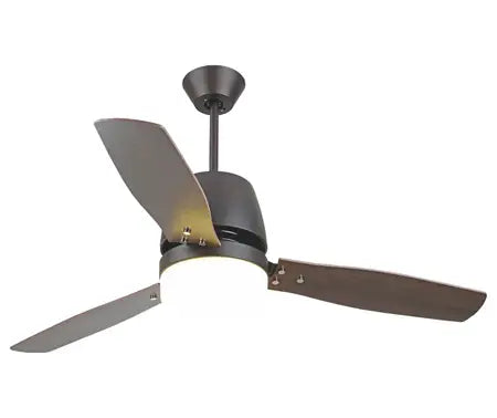Vento 3 Blade Ceiling Fan Wood Incl 24Wled Light&Rem