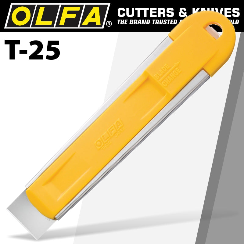 Olfa Scraper Sharp Edged 25Mm Iron Claw Replacable Blade