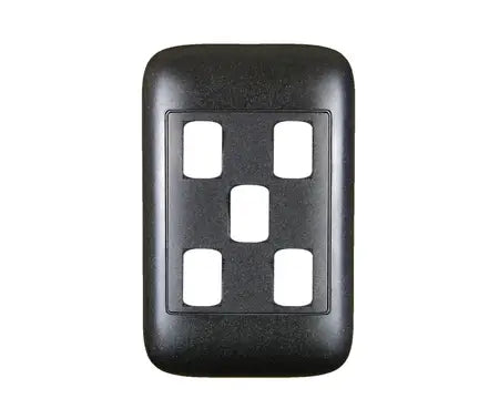 4X2 5Lever Black Yoke and Surround