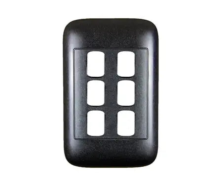 4X2 6Lever Black Yoke