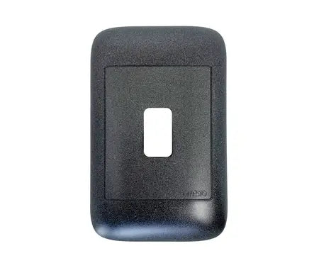 4X2 1Lever Black Yoke and Surround