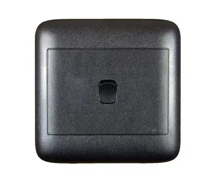 4X4 1Lever 1Way Black Switch