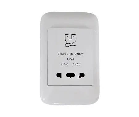 4X2 Shaver Socket