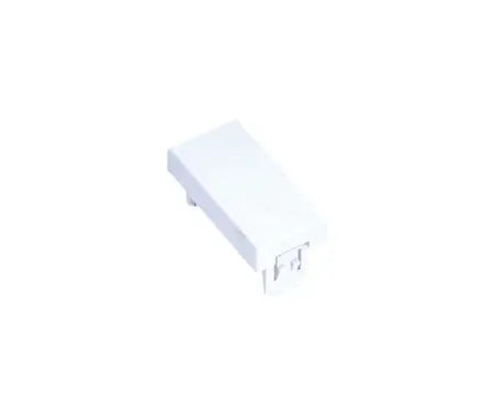 White Single Module Adaptor