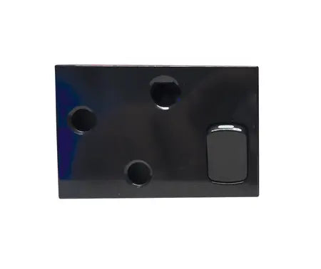 16A Black Dedicated Power Skirting Socke