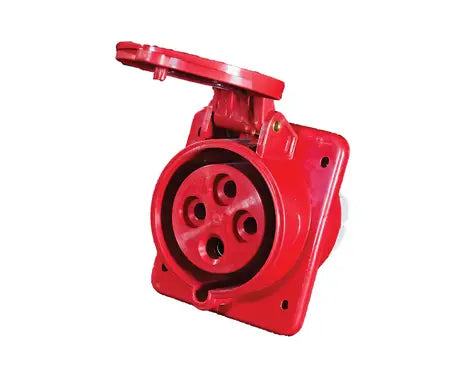 Socket - Panel Mount with Flange