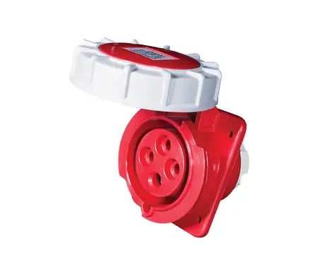 Socket - Panel Mount with Flange