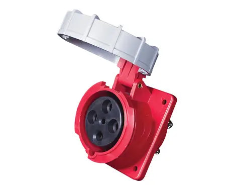 Socket - Panel Mount with Flange