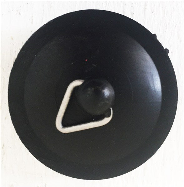 Plug Basin Drop In Pvc Black 38Mm