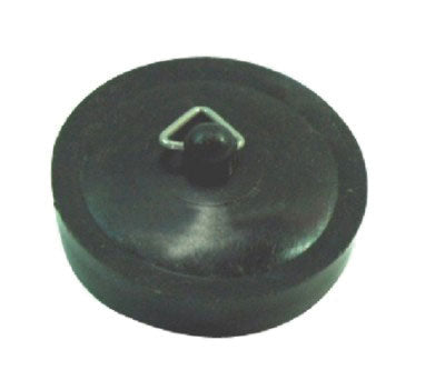 Plug Bath  Drop In Pvc Black 44Mm