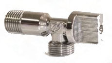 Valve Angle Brass 15Mmx15Mm Chrome Plated