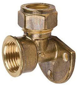 Compression Elbow Wall Plate  22 Cxfi Dzr Imcwel2200