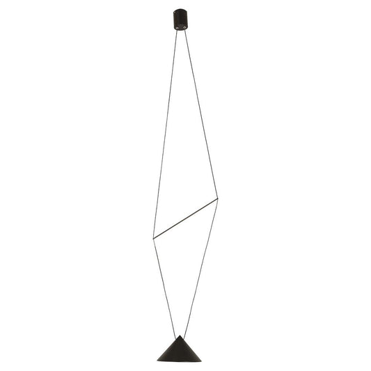 Led Pendant - Orange/Black