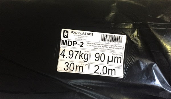 Pvc Sheet Black [Non S900S] 2Mt*30Mt*90# Mdp (Min Pack)