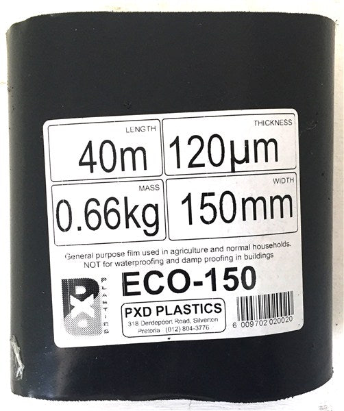 Pvc D.P.C. [Non S900S] 150Mm*40Mt*120# Edp (Min Pack)
