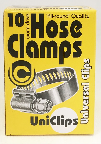 Hose Clamp G16 Size 17Mm* 38Mm S/S Box Of 10 - Universal