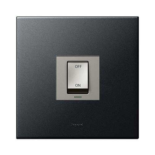 Legrand Arteor 40A Double Pole Isolator Switch - Graphite