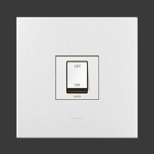 Legrand Arteor 40A Double Pole Isolator Switch - White