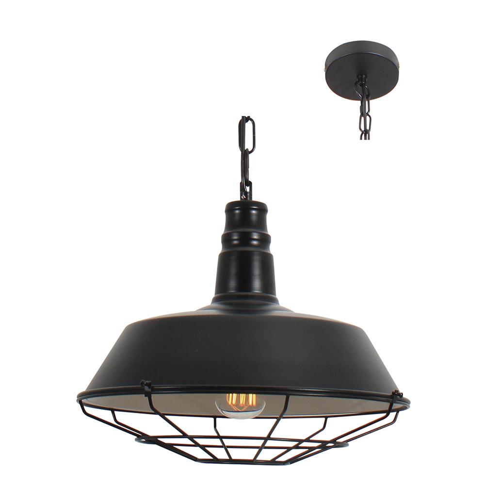 Vibrato Dome Pendant - Black
