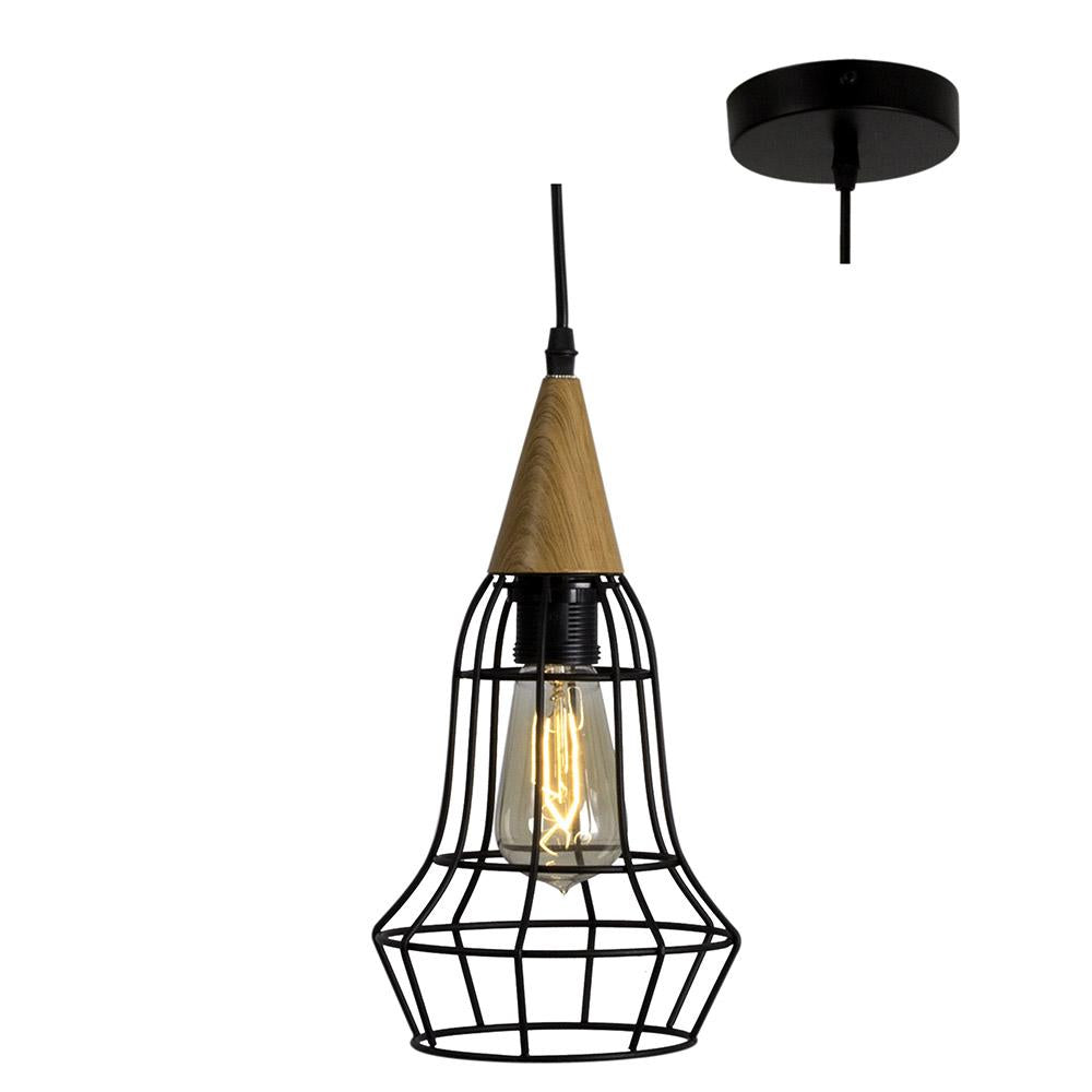 Vibrato Bell Pendant - Black