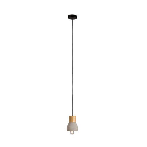 1 Light Pendant - Metal And Cement