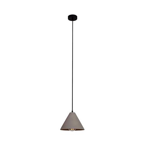 Concrete Grey Pendant - Triangle