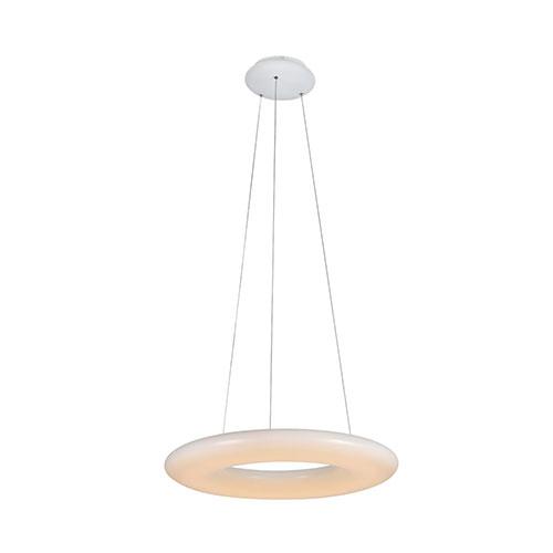 Losanna Pendant White 600Mm