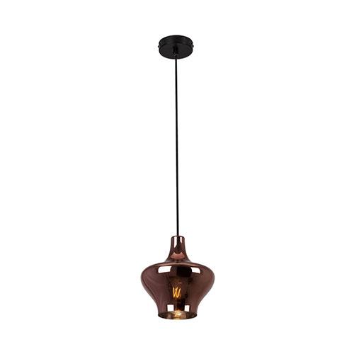 Larissa Pendant With Transparent Copper Glass 200Mm