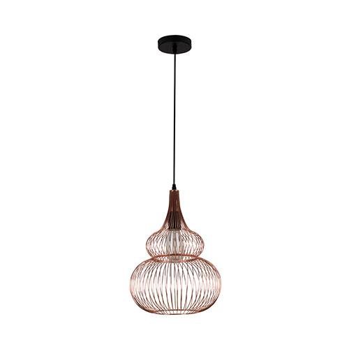 Anthea Pendant - Copper Grid Shade 305Mm