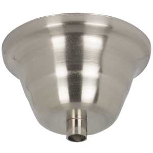 Brightstar Satin Chrome Metal Ceiling Cup for Fan and Fitting Parts