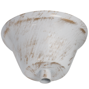 Brightstar PART004 French/White Metal Ceiling Cup