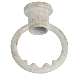 Brightstar PART014 Bull Ring Fan/Fitting Part - French/White