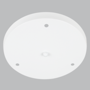Brightstar Matt White 250mm 3-Light Ceiling Cup Fitting