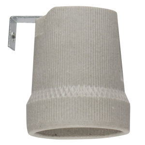 Brightstar ES Porcelain Lampholder with Bracket