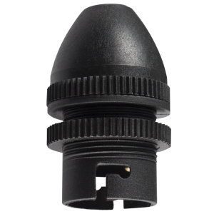 Brightstar BC Black Plastic Lampholder with Ring