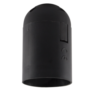 Brightstar ES Black Plastic Lampholder - No Thread