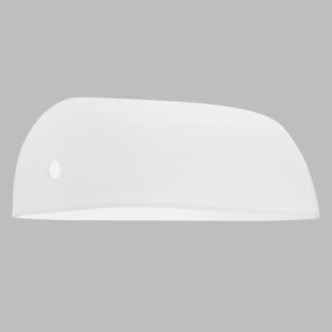 Brightstar PART802 White Glass Replacement for TL021 Fan/Fitting