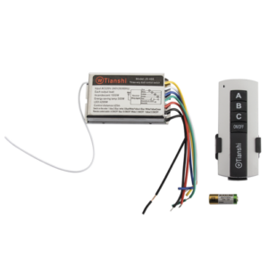 Brightstar 4-Way Remote and Receiver for Ceiling Fittings