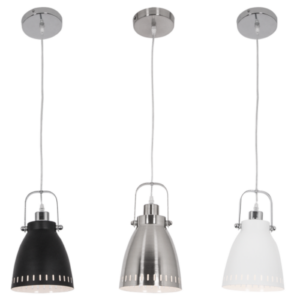 Brightstar PEN187/1 Metal Pendant - Polished Chrome Finish