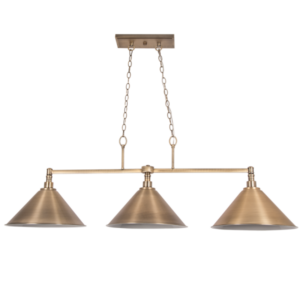 Brightstar PEN223/3 Antique Brass 3-Light Pendant