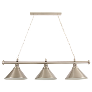 Brightstar PEN225/3 Satin Chrome 3-Light Pendant - Modern Elegance