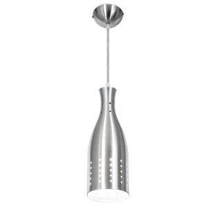 Brightstar PEN227/1 Aluminium Single Pendant Light (60W ES)
