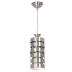 Brightstar PEN2318 Aluminium Cord Pendant Light, 1 x 60W ES