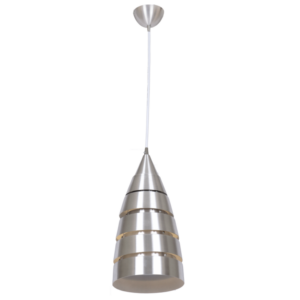 Brightstar PEN2319 Aluminium Cord Pendant Light (1x60W ES)